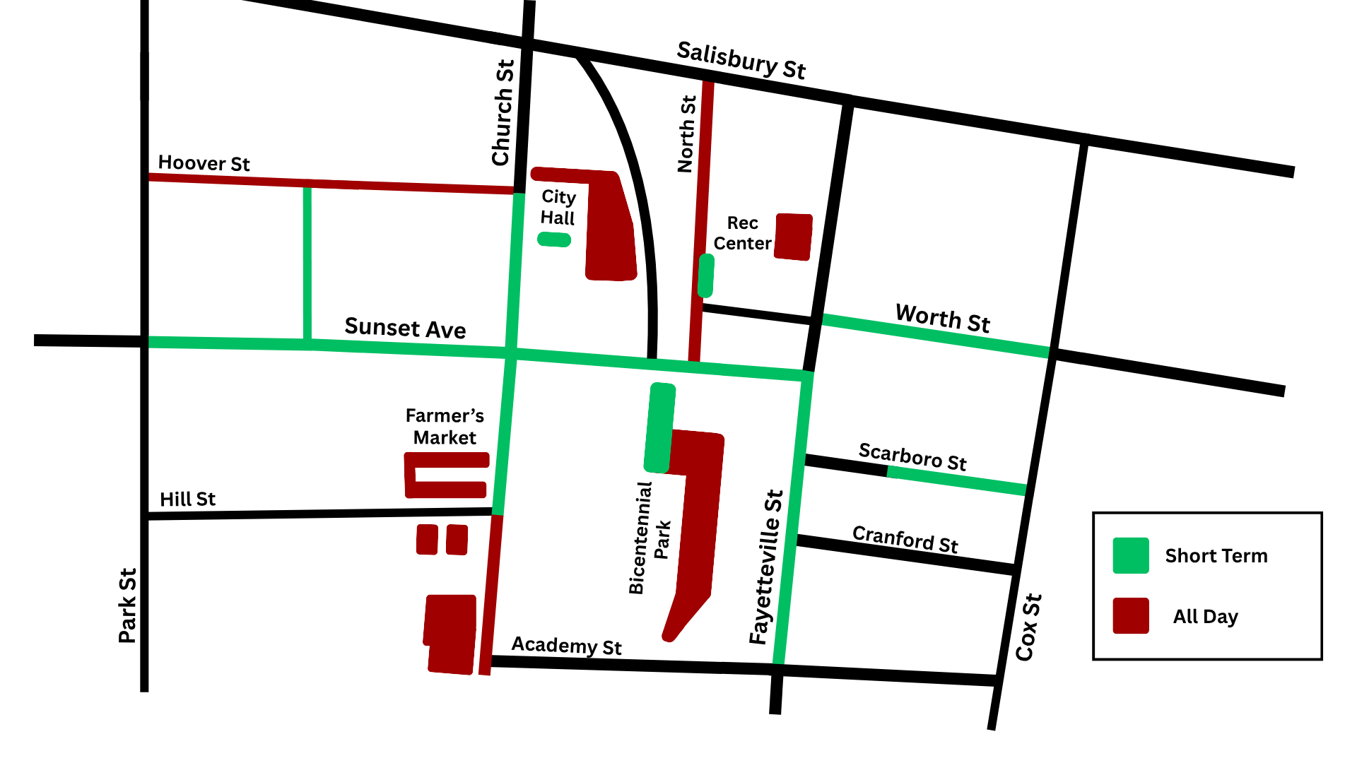 Parking Timing Map